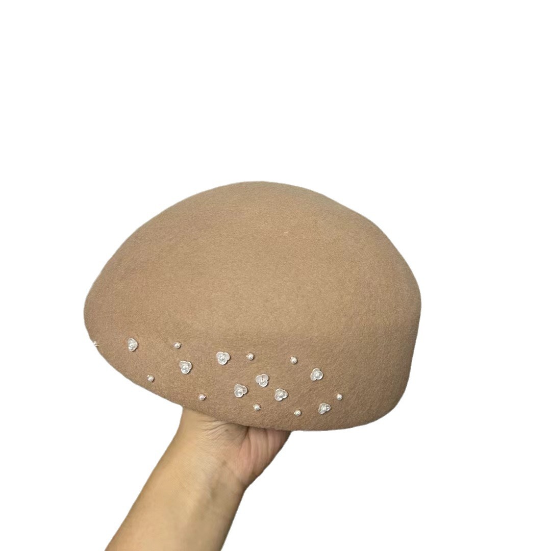 Beret French Wool - French Entry Lux Wolle Baskenmütze Damen