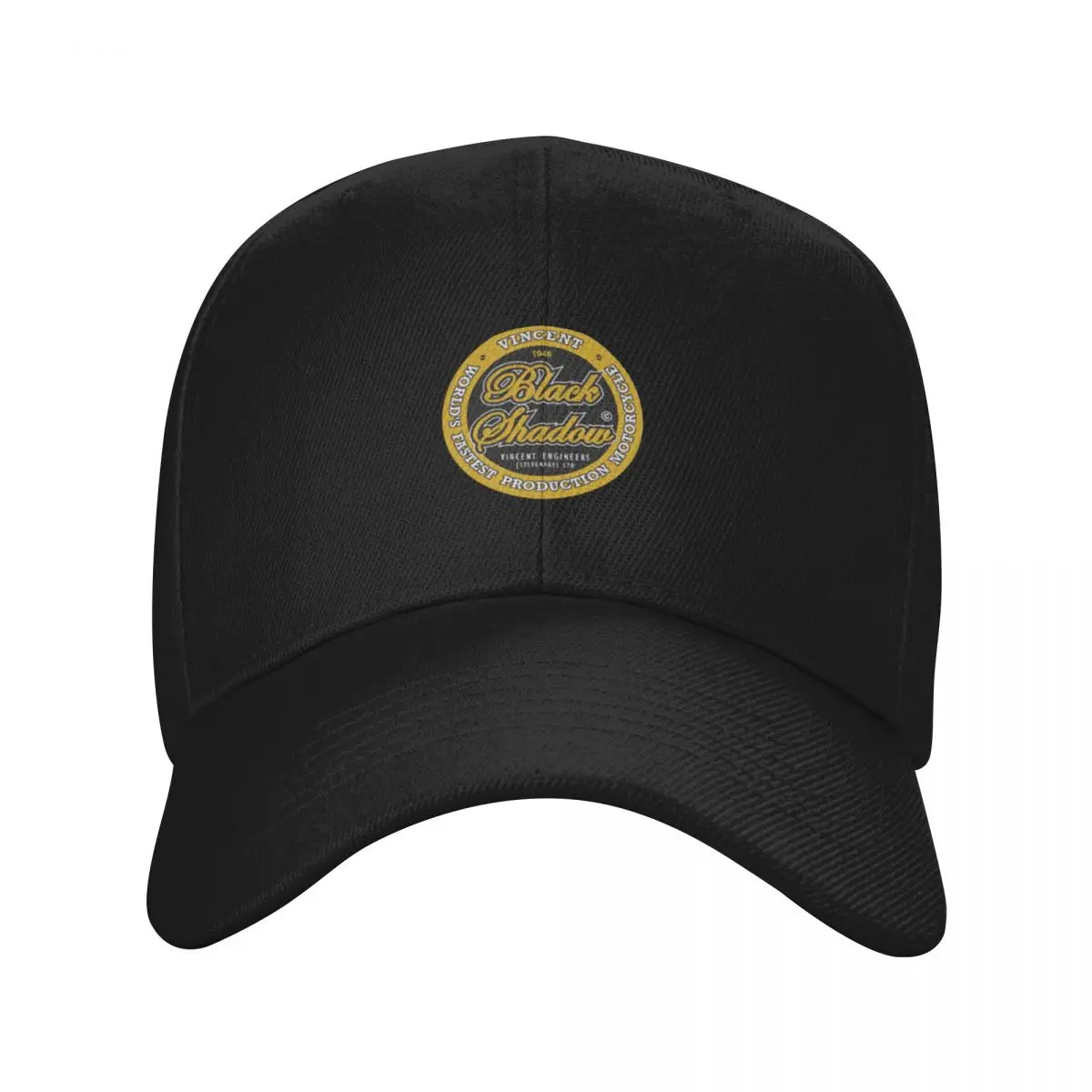 Golf Cap Dad - Neue Vincent Black Shadow Vintage Baseballkappe