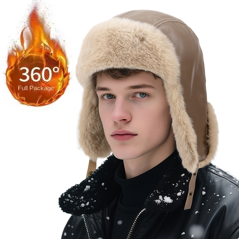 Trapper Hat Ear Flap - Winter Dicke Warme Russische Uschanka Hut