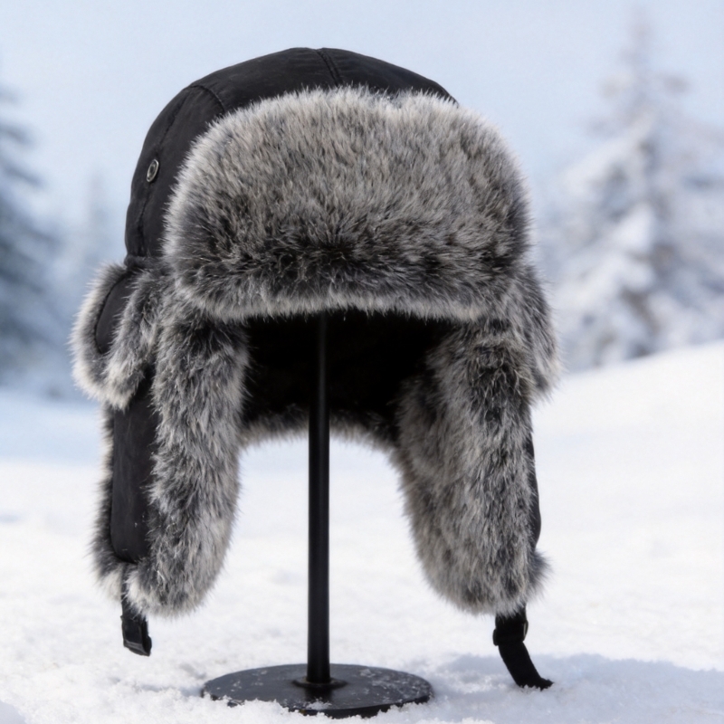 Trapper Hat Ear Flap - 652F Ohrenklappenmütze für kaltes Wetter mit