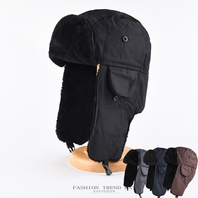 Winter Trapper Hat - 1 Stück Herren Winter Warme Ushanka