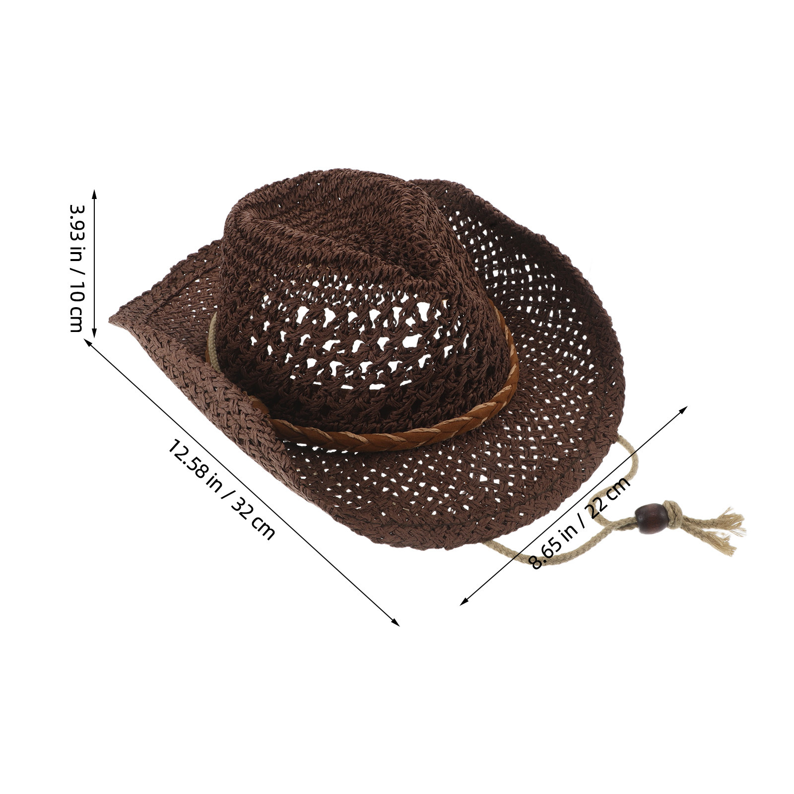 Kinder-Stroh-Cowboyhut im West – Sun Hat Wide Brim Bewertung und Preis