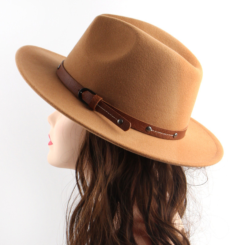 Wolle Fedora Hut Für Frauen Mä – Fedora Hat Wool Bewertung und Preis