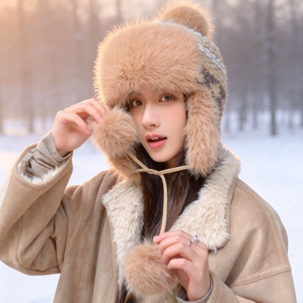 Stilvolle Polyester-Strickmütz – Trapper Hat Ear Flap Bewertung und Preis