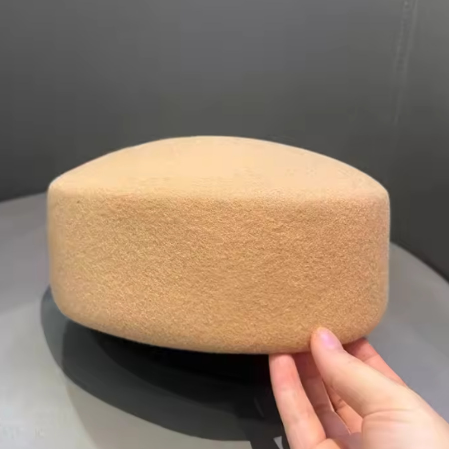 2026 Luxuriöse Blaue Reine Wol – Beret French Wool Bewertung und Preis