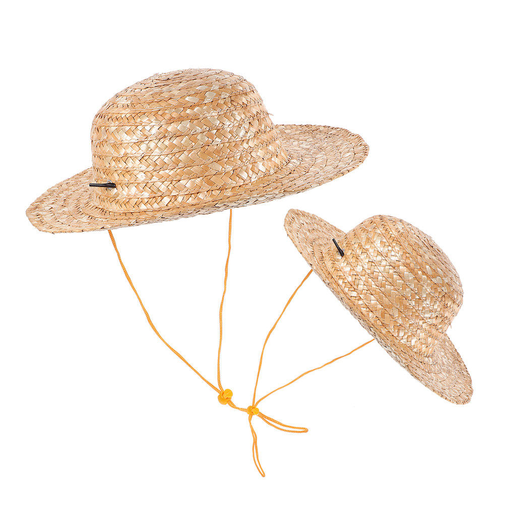 2 Stück Kinder-Strohhut in Nat – Sun Hat Wide Brim Bewertung und Preis
