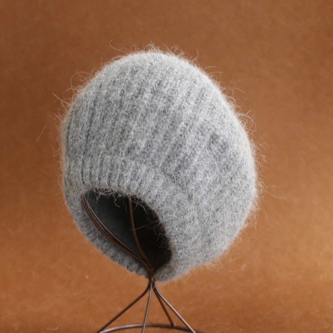 Damen Mohair Strickmütze Flaus – Beret French Wool Bewertung und Preis