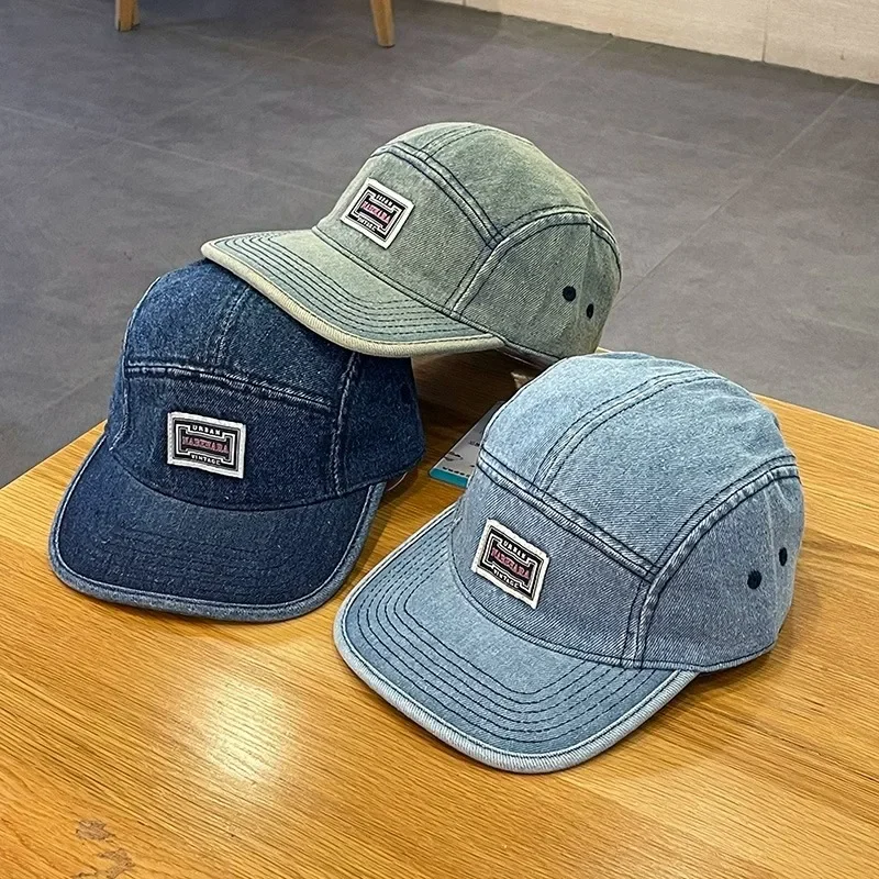 Vintage Flachrand-Denim-Baseba – Corduroy Cap 5 Panel Bewertung und Preis