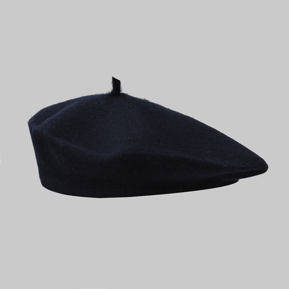 Modische warme Winter-Wollmütz – Beret French Wool Bewertung und Preis