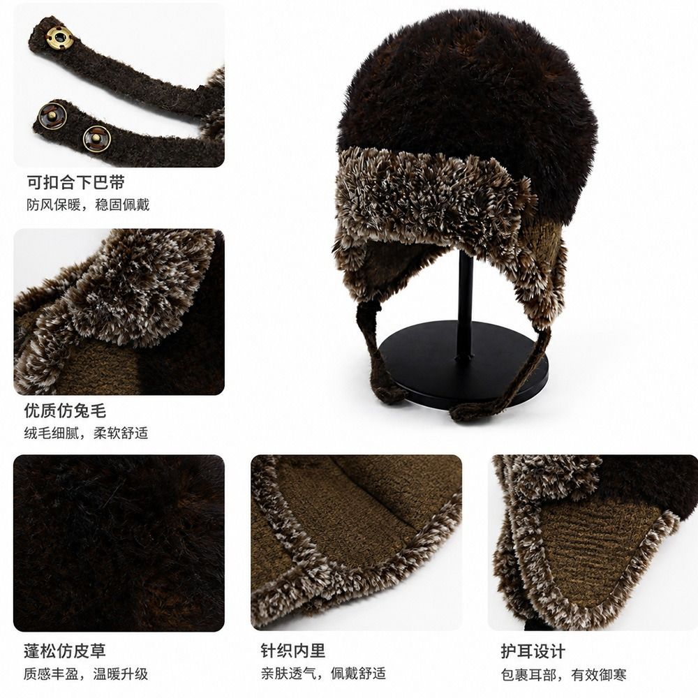 Unisex Trapper-Mütze aus Polye – Trapper Hat Ear Flap Bewertung und Preis