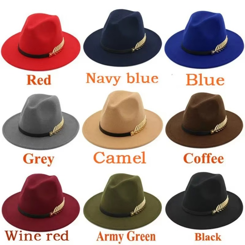 1 Stück neue Mode Unisex Männe – Fedora Hat Wool Bewertung und Preis