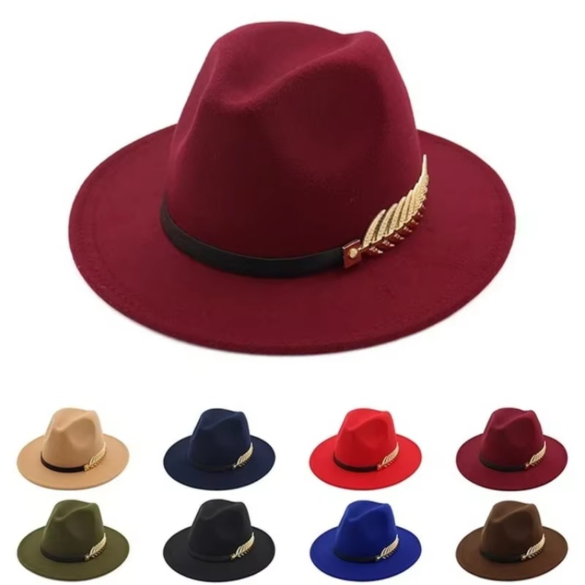 1 Stück neue Mode Unisex Männe – Fedora Hat Wool Bewertung und Preis